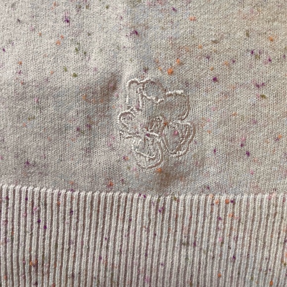 Ted Baker Krystna CottonBalloon Sleeve Knit Top Crew Neck Sweater | Size 1 - Picture 9 of 10